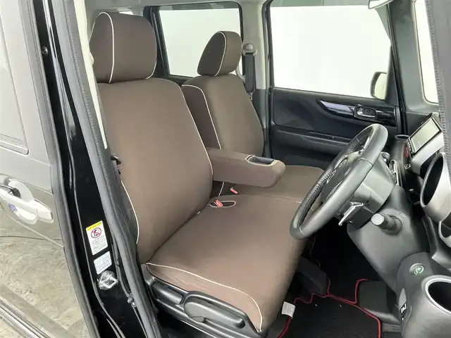ホンダ Ｎ ＢＯＸ カスタム ターボ SSパッケージ 群馬県 2015(平27)年 2.7万km スマートブラック 衝突軽減　社外７型ナビ　両側パワースライドドア　　バックカメラ　ＨＩＤオートヘッドライト　前後ドライブレコーダー　純正１５インチアルミホイール　クルーズコントロール　ＥＴＣパドルシフト　ＡＢＳ　禁煙車