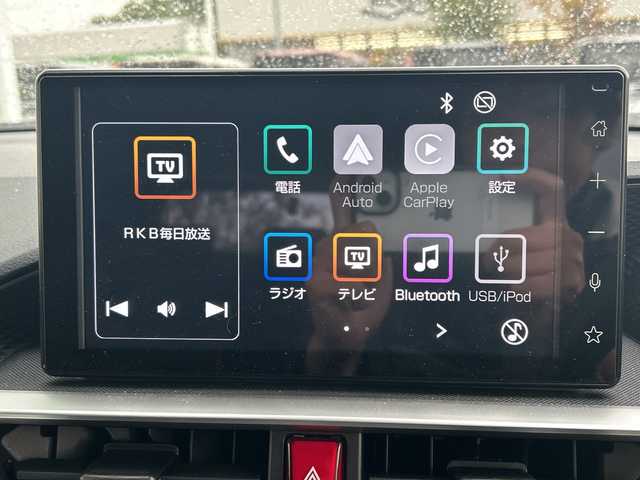 トヨタ ライズ Z 福岡県 2023(令5)年 0.6万km ブラックマイカメタリック/ターコイズブルーマイカメタリック 純正ディスプレイオーディオ/（TV/Bluetooth/AM/FM/HDMI）/全方位カメラ/バックカメラ/ブラインドスポットモニター/レーダークルーズコントロール/シートヒーター/ETC/前後ドライブレコーダー/電動パーキングブレーキ/オートホールド/純正17インチホイール/アイドリングストップ/横滑り防止装置/車線逸脱警報/クリアランスソナー/LEDヘッドライト/スマートキー/プッシュスタート/純正フロアマット/ISOFIX/スペアタイヤ/フォグランプ