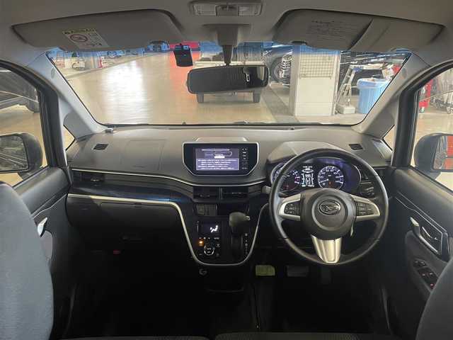 ダイハツ ムーヴ カスタム RS ハイパー 大分県 2016(平28)年 7.5万km ブラックマイカメタリック DTV/BT/DVD/バックカメラ/AAC/プッシュスタート/スマートキー/アイドリングストップ/横滑り防止/革巻ステアリング/ステアリングスイッチ/オートライト/Fフォグランプ/電格ミラー/半革調シート/ドライブレコーダー/純正１５インチAW/純正ドアバイザー/純正フロアマット/取説書/ナビ取説書/保証書