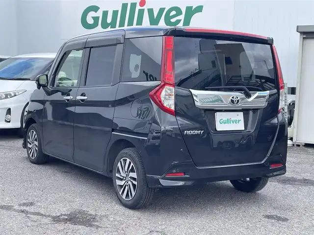 トヨタ ルーミー カスタムG S 福島県 2018(平30)年 7.9万km ブラックマイカメタリック ４ＷＤ/ワンオーナー/純正ナビ/フルセグＴＶ/ＣＤ・ＤＶＤ/ＦＭ・ＡＭ/Ｂｌｕｅｔｏｏｔｈ/Ｂカメラ/両側パワースライドドア/衝突軽減ブレーキ/クルーズコントロール/前席シートヒーター/ＥＴＣ／/ＬＥＤヘッドライト