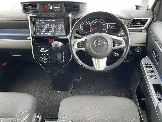 トヨタ ルーミー カスタムG S 福島県 2018(平30)年 7.9万km ブラックマイカメタリック ４ＷＤ/ワンオーナー/純正ナビ/フルセグＴＶ/ＣＤ・ＤＶＤ/ＦＭ・ＡＭ/Ｂｌｕｅｔｏｏｔｈ/Ｂカメラ/両側パワースライドドア/衝突軽減ブレーキ/クルーズコントロール/前席シートヒーター/ＥＴＣ／/ＬＥＤヘッドライト