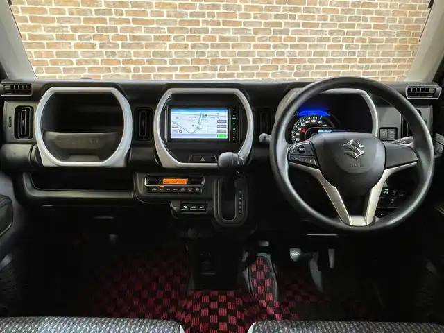スズキ ハスラー HYBRID G 新潟県 2022(令4)年 1.5万km ブルーイッシュブラックパール3 ４WD/ヒルディセントコントロール/スズキセーフティサポート/デュアルカメラブレーキサポート/レーンアシスト/誤発進抑制機能/ハイビームアシスト/横滑り防止装置/アイドリングストップ/グリップコントロール/スノーモード/リヤパーキングセンサー/シートヒーター/カロッツェリアナビ/フルセグ/バックカメラ/ETC/ドライブレコーダー/サマータイヤ積込あり　純正スチールホイール