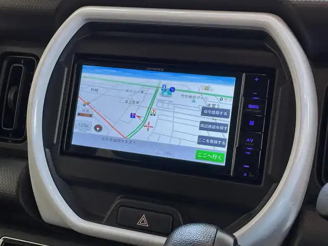 スズキ ハスラー HYBRID G 新潟県 2022(令4)年 1.5万km ブルーイッシュブラックパール3 ４WD/ヒルディセントコントロール/スズキセーフティサポート/デュアルカメラブレーキサポート/レーンアシスト/誤発進抑制機能/ハイビームアシスト/横滑り防止装置/アイドリングストップ/グリップコントロール/スノーモード/リヤパーキングセンサー/シートヒーター/カロッツェリアナビ/フルセグ/バックカメラ/ETC/ドライブレコーダー/サマータイヤ積込あり　純正スチールホイール