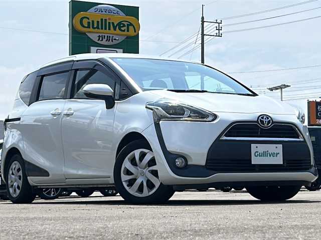 トヨタ シエンタ G 山口県 2016(平28)年 3.4万km ホワイトパールクリスタルシャイン ・トヨタ純正DOPナビ（NSZT-W64）/・AM/FM/CD/DVD/Bluetooth/SD/・リアカメラ/・両側パワースライド/・LEDヘッドライト/・純正フロアマット/・ドラレコ/・ETC/・横滑り防止装置/・アイドリングストップ/・ワンオーナー/・スペアキーあり