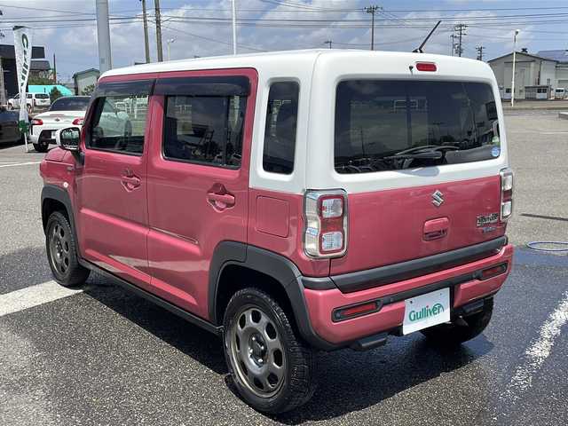 スズキ ハスラー HYBRID G ターボ 新潟県 2020(令2)年 10.9万km チアフルピンクメタリック/ホワイト2トーンルーフ 夏タイヤ積載/社外ナビ/（Bluetooth/DTV/DVD）/衝突軽減/クルーズコントロール/バックカメラ/コーナーセンサー/ビルドインETC/シートヒーター/フロアマット/シガーソケット/LEDヘッドライト