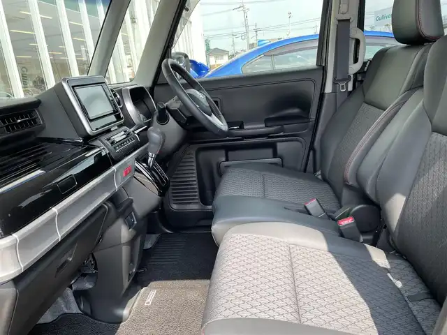 スズキ スペーシア カスタム HYBRID XS ターボ 石川県 2019(令1)年 2.7万km ムーンライトバイオレットPM ターボ/社外メモリーナビ/社外CD/DVD/フルセグTV/LEDヘッドライト/両側パワースライドドア/純正アルミホイール/クルーズコントロール/レーダーブレーキ/コーナーセンサー/スマートキー/プッシュスタート/電動ミラー/オートライト/オートエアコン/保証書