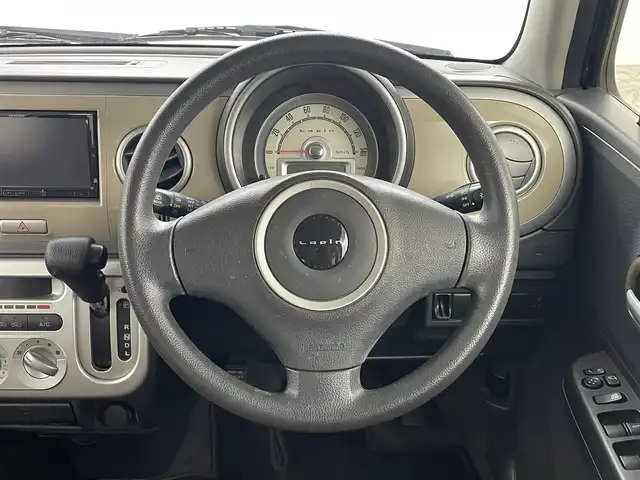 スズキ ラパン X 福島県 2012(平24)年 7.5万km チェリーピンクパールメタリック 社外ナビ/・型番：MDV-737DT/・フルセグTV/BT/CD/DVD/プッシュスタート/・スマートキー/フロアマット/ドアバイザー