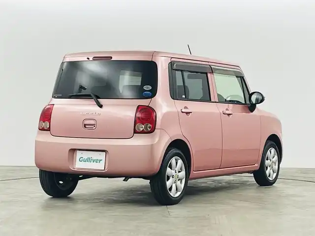 スズキ ラパン X 福島県 2012(平24)年 7.5万km チェリーピンクパールメタリック 社外ナビ/・型番：MDV-737DT/・フルセグTV/BT/CD/DVD/プッシュスタート/・スマートキー/フロアマット/ドアバイザー