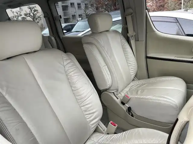 日産 エルグランド ライダー 千葉県 2005(平17)年 10.7万km ホワイトパール ナビ(AM/FM/DVD/MD)/純正17インチオーテックアルミホイール/全席合成皮革シート/オートライト/バックカメラ/左サイドカメラ（左側）/片側パワースライドドア（左側）/電動格納ミラー/ウインカーミラー/SNOW、POWER走行モード/BOSEスピーカー/ETC