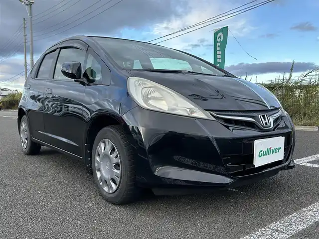 ホンダ フィット G 宮城県 2012(平24)年 12.3万km クリスタルブラックパール 純正ナビ（VXM-128VS）/リモコンキー/ワンセグTV/純正フロアマット/純正ホイールキャップ