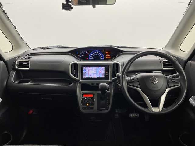 スズキ ソリオ HV MZ Dカメラ ブレーキS 茨城県 2017(平29)年 5.1万km ピュアホワイトP ワンオーナー/純正ナビ/BTオーディオ/フルセグテレビ/CD/DVD/ETC/クルーズコントロール/オートライト/フォグランプ/純正フロアマット/純正15インチAW/純正ドアバイザー/スマートキープッシュスタート/スタッドレスタイヤあり