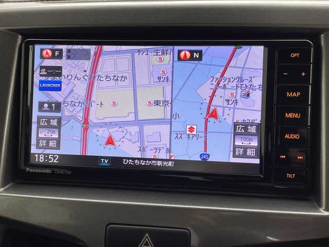 スズキ ソリオ HV MZ Dカメラ ブレーキS 茨城県 2017(平29)年 5.1万km ピュアホワイトP ワンオーナー/純正ナビ/BTオーディオ/フルセグテレビ/CD/DVD/ETC/クルーズコントロール/オートライト/フォグランプ/純正フロアマット/純正15インチAW/純正ドアバイザー/スマートキープッシュスタート/スタッドレスタイヤあり