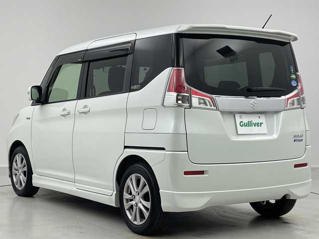 スズキ ソリオ HV MZ Dカメラ ブレーキS 茨城県 2017(平29)年 5.1万km ピュアホワイトP ワンオーナー/純正ナビ/BTオーディオ/フルセグテレビ/CD/DVD/ETC/クルーズコントロール/オートライト/フォグランプ/純正フロアマット/純正15インチAW/純正ドアバイザー/スマートキープッシュスタート/スタッドレスタイヤあり