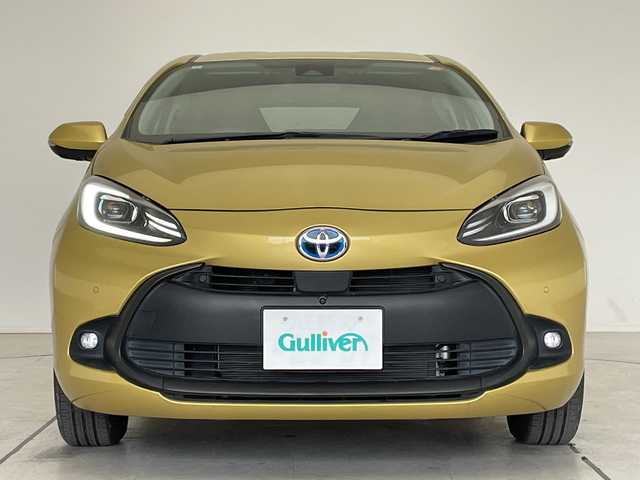 トヨタ アクア X 愛知県 2021(令3)年 1.8万km ブラスゴールドメタリック 純正ディズプレイオーディオナビ/レーダークルーズコントロール/バックカメラ/コーナーセンサー/LEDヘッドライト/オートマチックハイビーム/ETC/衝突軽減システム/フルセグ/Bluetooth/ステアリングスイッチ/スマートキー/プッシュスタート