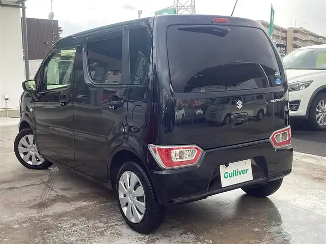 スズキ ワゴンＲ FA 京都府 2019(令1)年 4.9万km ブルーイッシュブラックパール3 社外メモリーナビ/　CD DVD BT SD フルセグTV/バックカメラ/ETC/電動格納ミラー/キーレスエントリー/スペアキー/新車保証書/取扱説明書