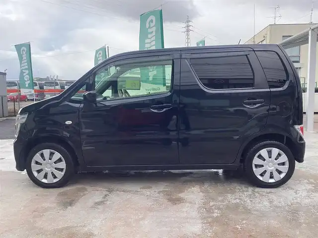 スズキ ワゴンＲ FA 京都府 2019(令1)年 4.9万km ブルーイッシュブラックパール3 社外メモリーナビ/　CD DVD BT SD フルセグTV/バックカメラ/ETC/電動格納ミラー/キーレスエントリー/スペアキー/新車保証書/取扱説明書