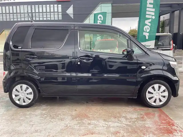 スズキ ワゴンＲ FA 京都府 2019(令1)年 4.9万km ブルーイッシュブラックパール3 社外メモリーナビ/　CD DVD BT SD フルセグTV/バックカメラ/ETC/電動格納ミラー/キーレスエントリー/スペアキー/新車保証書/取扱説明書