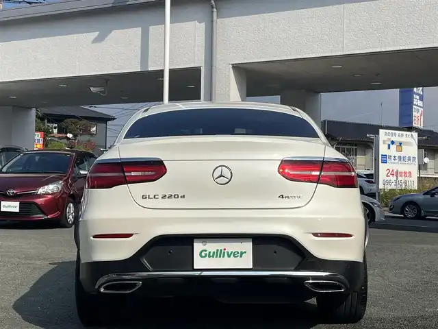 メルセデス・ベンツ ＧＬＣ２２０ d 4マチック クーペ スポーツ 愛知県 2017(平29)年 6.3万km ダイヤモンドホワイト 4WD/純正ナビ/【フルセグTV/Bluetooth/CD/DVD/ラジオ】/全方位カメラ/バックカメラ/ドライブレコーダー/ヘッドアップディスプレイ/レーダークルーズコントロール/パドルシフト/PRE-SAFEブレーキ/ブラインドスポットアシスト/クリアランスソナー/ステアリングアシスト/レーンキープアシスト/アテンションアシスト/横滑り防止機能/アイドリングストップ/パワーバックドア/黒ハーフレザーシート/前席パワーシート/前席シートメモリ/全席シートヒーター/ビルトインETC/純正19インチAW/オートライト/LEDヘッドライト/フォグランプ/保証書/取扱説明書