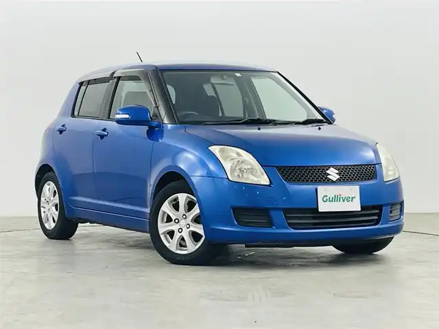 スズキ スイフト XG Lパッケージ 福島県 2010(平22)年 8.6万km パールメタリックカシミールブルー 純正オーディオ/・CD/AM/FM/・ETC/革巻きステアリング/・ステアリングリモコン/電動格納ミラー/スマートキー/ヘッドライトレベライザー/純正フロアマット/ドアバイザー