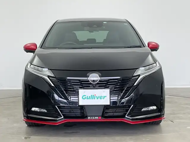 日産 オーラ ニスモ 新潟県 2022(令4)年 2.2万km スーパーブラック 純正メモリナビ（MJ321D-L）/・AM/FM/CD/DVD/Bluetooth/フルセグ/バックモニター/アラウンドビューモニター/衝突被害軽減システム/ETC2.0/前後ドライブレコーダー/純正LEDヘッドライト/オートライト/オートマチックハイビーム/純正17インチAW夏タイヤ/純正フロアマット/ABS/横滑り防止機能/前後コーナーセンサー/ステアリングスイッチ/オートブレーキホールド