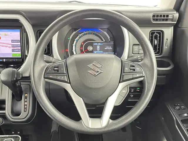 スズキ ハスラー HYBRID G 千葉県 2022(令4)年 2万km フェニックスレッドパール/ガンメタリック2トーンルーフ セーフティサポート（予防安全技術）/デュアルカメラブレーキサポート/誤発進抑制機能/車線逸脱抑制機能/車線逸脱警報機能/ふらつき警報機能/アダプティブクルーズコントロール/ハイビームアシスト/標識認識機能/後退時ブレーキサポート/後方誤発進抑制機能/先行車発進お知らせ機能/社外8インチメモリーナビ(AVIC-RL812)/フルセグTV/Bluetooth接続/CD/DVD再生/LEDヘッドライト/スマートキー/純正スチールホイール(ガンM塗装)/前後コーナーセンサー