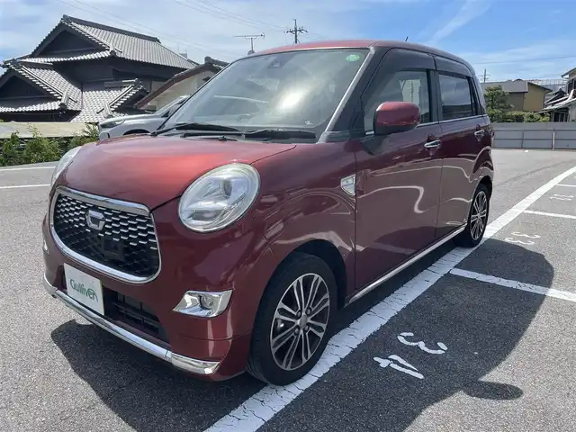 ダイハツ キャスト スタイル G SAⅡ 愛知県 2015(平27)年 2.7万km ファイアークォーツレッドM 純正SDナビゲーション【ＮＳＺＰ－Ｗ６５０ＤＥ】/・バックモニター/・地デジＴＶ/・FM/AMラジオ/・CD/DVD/・Bluetooth/スマートアシストII/・衝突回避支援ブレーキ/・衝突警報/・車線逸脱警報/・誤発進抑制制御/・後方誤発進抑制制御/・先行車発進お知らせ/LEDヘッドランプ/オートライト/ETC/純正１５インチアルミホイール/オートエアコン/SRSエアバック【運転席/助手席】/キーフリーシステム/プッシュボタンスタート/保証書/取扱説明書/スペアキー１本