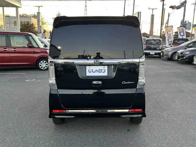 ホンダ Ｎ ＢＯＸ カスタム G Lパッケージ 群馬県 2015(平27)年 11.4万km スマートブラック (株)IDOMが運営する【じしゃロン伊勢崎店】の自社ローン専用車両になりますこちらは現金またはオートローンご利用時の価格です。自社ローンご希望の方は別途その旨お申付け下さい/両側パワースライドドア/純正メモリーナビゲーション/バックカメラ/CD/DVD/SD/BT/ワンセグTV/ETC/HIDヘッドライト/オートライト/フォグライト