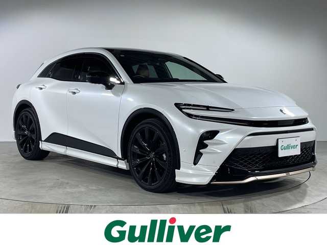 トヨタ クラウン スポーツ Z 福岡県 2024(令6)年 0.9万km プレシャスホワイトパール モデリスタフルエアロ/純正メモリナビ/パノラマルーフ/アドバンスドパーク/アラウンドビューモニター/ブラインドスポットモニター/フルセグテレビ/ブラウンレザーシート/シートヒーター/シートクーラー/ETC2.0/パワーバックドア/置くだけ充電/モデリスタドアプロテクター/純正フロアマット(ロイヤルタイプ)/寒冷地仕様