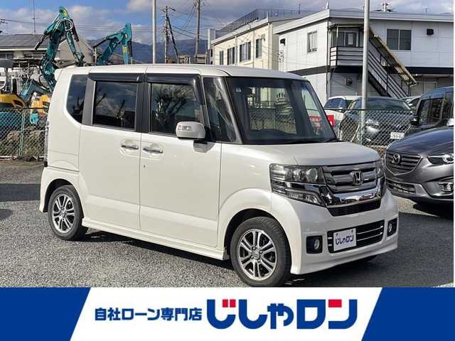 ホンダ Ｎ ＢＯＸ カスタム G Lパッケージ 神奈川県 2015(平27)年 8万km プレミアムホワイトパールⅡ (株)IDOMが運営する【じしゃロン秦野店】の自社ローン対象車両になります。こちらは現金ご利用時の価格です。自社ローンご希望の方は別途その旨お申付け下さい。//メモリナビ//ワンセグテレビ//バックカメラ//プッシュスタート//片側パワースライドドア