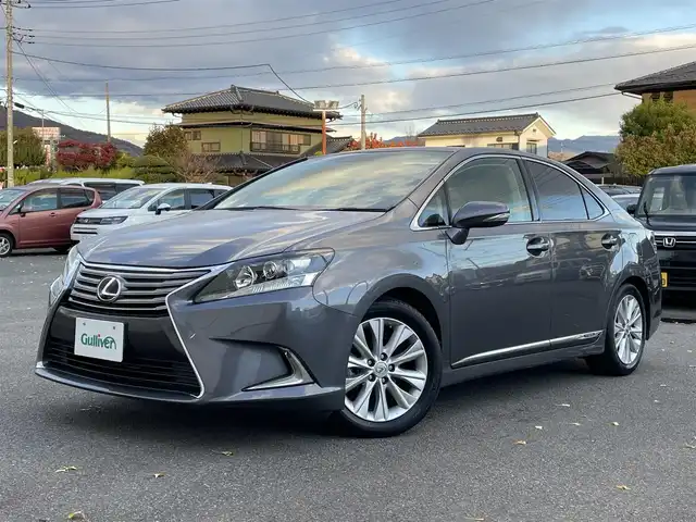 レクサス ＨＳ 250h 山梨県 2013(平25)年 7.9万km マーキュリーグレーマイカ 純正ナビ/バックカメラ/TV/クルーズコントロール/ビルトインETC/ドライブレコーダー/プッシュスタート/スマートキー/純正AW17インチ