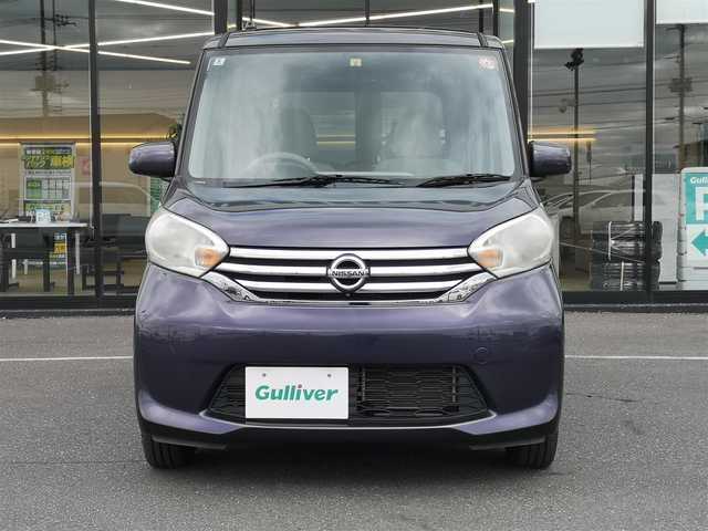 日産 デイズ ルークス X 茨城県 2014(平26)年 5.2万km プレミアムパープルP 純正ナビ/【CD・DVD・SD・BT・TV・AM・FM・VTR・USB・iPod・AUX】/ETC/全方位カメラ/両側パワスラ/アイドリングストップ/ヘッドライトレベライザー/オートエアコン/ドアバイザー/電格ミラー/純正フロアマット/純正ホイールカバー