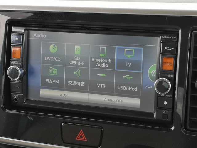 日産 デイズ ルークス X 茨城県 2014(平26)年 5.2万km プレミアムパープルP 純正ナビ/【CD・DVD・SD・BT・TV・AM・FM・VTR・USB・iPod・AUX】/ETC/全方位カメラ/両側パワスラ/アイドリングストップ/ヘッドライトレベライザー/オートエアコン/ドアバイザー/電格ミラー/純正フロアマット/純正ホイールカバー