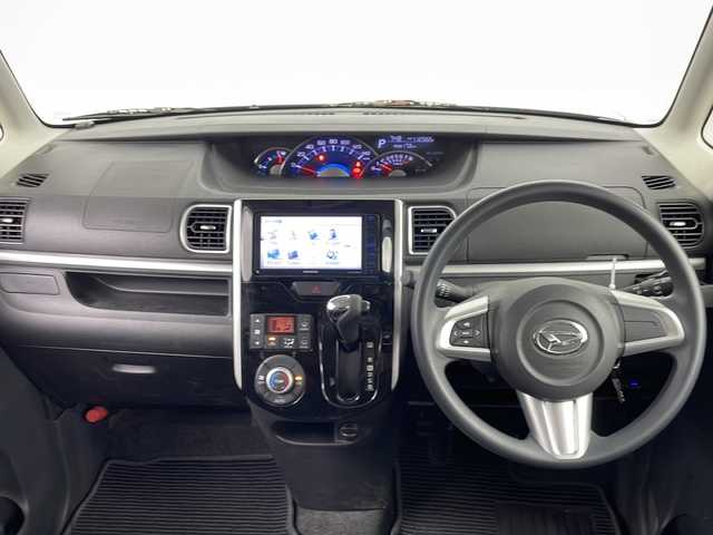 ダイハツ タント カスタム X 岐阜県 2014(平26)年 11.3万km パールホワイトⅢ ・KENWOODナビ　MDV-D403W/Bluetooth/ワンセグTV/CD/DVD/・バックカメラ/・左側パワースライドドア/・スマートキー/・プッシュスタt－ト/・オートLEDライト/・フォグライト/・ETC/・純正１４インチアルミホイール/・電動格納ミラー