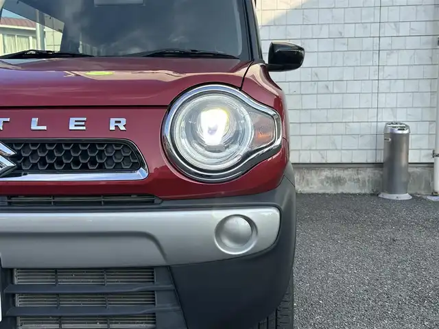 スズキ ハスラー G 福岡県 2018(平30)年 5.9万km フェニックスレッドパール/ブルーイッシュブラックパール 純正メモリナビ【KXM-W503】/　（AM/FM/CD/DVD/Bluetooth/フルセグTV）/バックカメラ/スズキセーフティサポート/・デュアルカメラブレーキサポート/・誤発進抑制機能/・車線逸脱警報/・ふらつき警報/・先行車発進お知らせ機能/横滑り防止機能/アイドリングストップ/シートヒーター（D/N）/ベンチシート/フルフラットシート/前後ドライブレコーダー【ZDR035】/純正フロアマット/ISOFIX/ドアバイザー/電源ソケット×1/スペアキー×1/保証書/取扱説明書