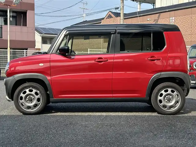 スズキ ハスラー G 福岡県 2018(平30)年 5.9万km フェニックスレッドパール/ブルーイッシュブラックパール 純正メモリナビ【KXM-W503】/　（AM/FM/CD/DVD/Bluetooth/フルセグTV）/バックカメラ/スズキセーフティサポート/・デュアルカメラブレーキサポート/・誤発進抑制機能/・車線逸脱警報/・ふらつき警報/・先行車発進お知らせ機能/横滑り防止機能/アイドリングストップ/シートヒーター（D/N）/ベンチシート/フルフラットシート/前後ドライブレコーダー【ZDR035】/純正フロアマット/ISOFIX/ドアバイザー/電源ソケット×1/スペアキー×1/保証書/取扱説明書