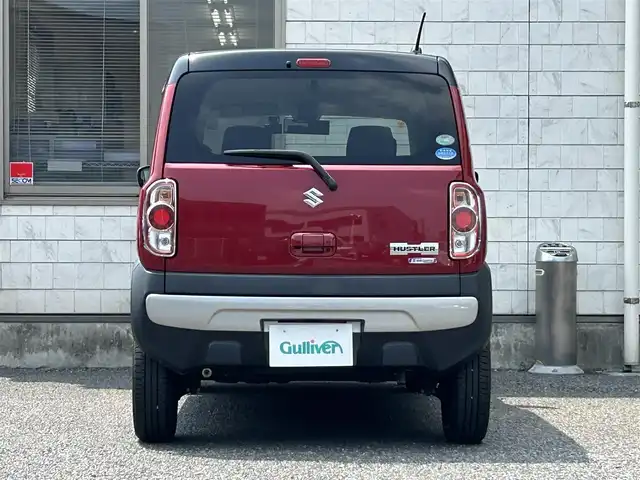 スズキ ハスラー G 福岡県 2018(平30)年 5.9万km フェニックスレッドパール/ブルーイッシュブラックパール 純正メモリナビ【KXM-W503】/　（AM/FM/CD/DVD/Bluetooth/フルセグTV）/バックカメラ/スズキセーフティサポート/・デュアルカメラブレーキサポート/・誤発進抑制機能/・車線逸脱警報/・ふらつき警報/・先行車発進お知らせ機能/横滑り防止機能/アイドリングストップ/シートヒーター（D/N）/ベンチシート/フルフラットシート/前後ドライブレコーダー【ZDR035】/純正フロアマット/ISOFIX/ドアバイザー/電源ソケット×1/スペアキー×1/保証書/取扱説明書