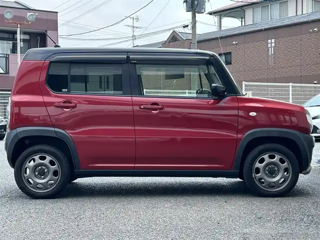 スズキ ハスラー G 福岡県 2018(平30)年 5.9万km フェニックスレッドパール/ブルーイッシュブラックパール 純正メモリナビ【KXM-W503】/　（AM/FM/CD/DVD/Bluetooth/フルセグTV）/バックカメラ/スズキセーフティサポート/・デュアルカメラブレーキサポート/・誤発進抑制機能/・車線逸脱警報/・ふらつき警報/・先行車発進お知らせ機能/横滑り防止機能/アイドリングストップ/シートヒーター（D/N）/ベンチシート/フルフラットシート/前後ドライブレコーダー【ZDR035】/純正フロアマット/ISOFIX/ドアバイザー/電源ソケット×1/スペアキー×1/保証書/取扱説明書