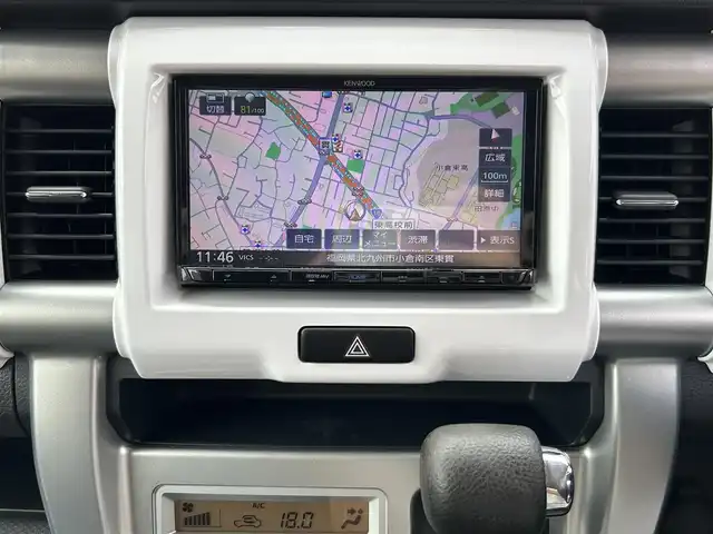 スズキ ハスラー G 福岡県 2018(平30)年 5.9万km フェニックスレッドパール/ブルーイッシュブラックパール 純正メモリナビ【KXM-W503】/　（AM/FM/CD/DVD/Bluetooth/フルセグTV）/バックカメラ/スズキセーフティサポート/・デュアルカメラブレーキサポート/・誤発進抑制機能/・車線逸脱警報/・ふらつき警報/・先行車発進お知らせ機能/横滑り防止機能/アイドリングストップ/シートヒーター（D/N）/ベンチシート/フルフラットシート/前後ドライブレコーダー【ZDR035】/純正フロアマット/ISOFIX/ドアバイザー/電源ソケット×1/スペアキー×1/保証書/取扱説明書