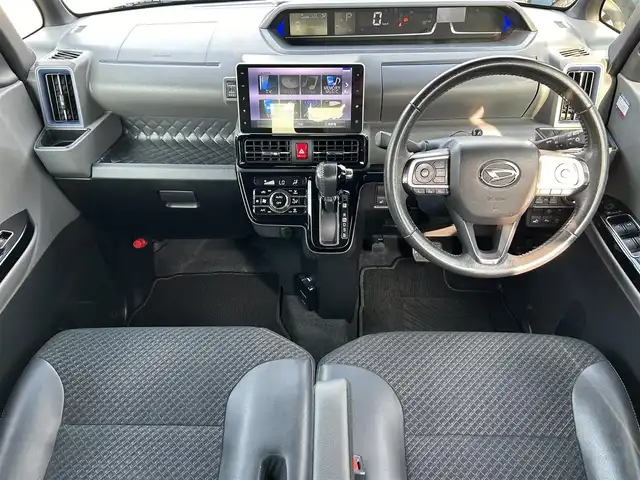 ダイハツ タント カスタム RS 奈良県 2019(令1)年 6.8万km パールブラック フルセグナビ（ＮＳＺＮ－Ｙ６９ＤＳ）　/Ｂｌｕｅｔｏｏｔｈ　/ＣＤ／ＤＶＤ　/全方位モニター　/ＥＴＣ　/ドライブレコーダー　/シートヒーター　/両側パワスラ　/アイドリングストップ　/レーダークルーズコントロール