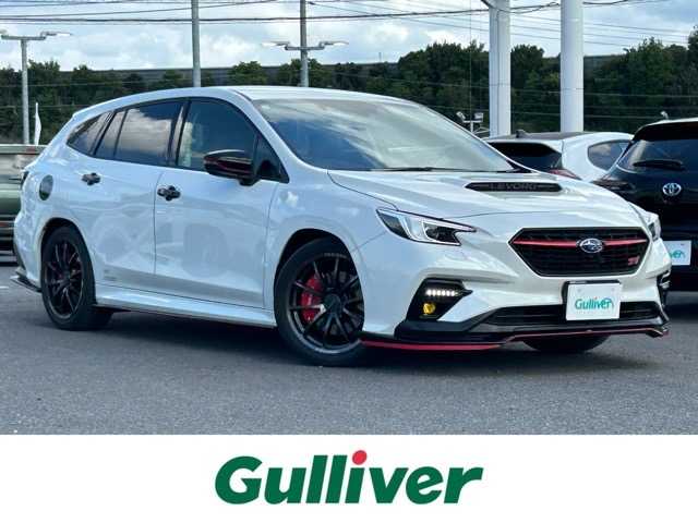 スバル レヴォーグ 1．8STIスポーツ EX 千葉県 2021(令3)年 2.9万km クリスタルホワイトP アイサイトX/純正ナビ/Bluetooth/AndroidAuto/AppleCarPlay/フルセグTV/バック・サイドカメラ/ETC/デジタルインナーミラー/全車速追従機能付クルーズコントロール/エマージェンシーレンキープアシスト/車線逸脱警報/ドライバーモニタリングシステム/プリクラッシュブレーキ/渋滞時発進アシスト/アクティブレーンチェンジアシスト/アンビエントライト/パワーバックドア/レザーシート/前席シートヒーター/パドルシフト/RAYS18インチアルミホイール/ガナドールマフラー/フロアマット/保証書・取扱説明書