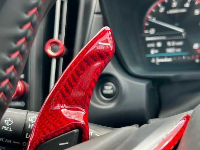 スバル レヴォーグ 1．8STIスポーツ EX 千葉県 2021(令3)年 2.9万km クリスタルホワイトP アイサイトX/純正ナビ/Bluetooth/AndroidAuto/AppleCarPlay/フルセグTV/バック・サイドカメラ/ETC/デジタルインナーミラー/全車速追従機能付クルーズコントロール/エマージェンシーレンキープアシスト/車線逸脱警報/ドライバーモニタリングシステム/プリクラッシュブレーキ/渋滞時発進アシスト/アクティブレーンチェンジアシスト/アンビエントライト/パワーバックドア/レザーシート/前席シートヒーター/パドルシフト/RAYS18インチアルミホイール/ガナドールマフラー/フロアマット/保証書・取扱説明書