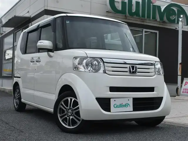 ホンダ Ｎ ＢＯＸ G Lパッケージ 神奈川県 2015(平27)年 3.5万km プレミアムホワイトパール 両側パワースライドドア/クルーズコントロール/純正メモリナビ/：ワンセグTV/：CD DVD再生/：Bluetoothオーディオ/：バックカメラ/：ステアリングスイッチ/純正HIDヘッドライト/：オートヘッドライト/ETC/純正フロアマット/：ドアバイザー/ロールサンシェード（後席左右）/オートエアコン/：プラズマクラスター