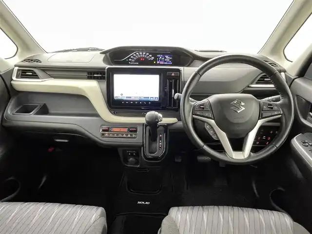 スズキ ソリオ HV MZ 熊本県 2020(令2)年 4.8万km メロウディープレッドパール 純正9インチナビ（ＣＤ・ＤＶＤ・フルセグ・ＢＴ・ＵＳＢ）/全周囲カメラ/両側パワースライドドア　/前席シートヒーター　/後ろのみクリアランスソナー　/レーダークルーズコントロール　/衝突軽減ブレーキ　/レーンキープアシスト/横滑り防止/アイドリングストップ/ヘッドアップディスプレイ/スリムサーキュレーター/パーソナルテーブル/純正フロアマット/純正１５インチAW/オートライト/LEDヘッドライト/フォグランプ/スマートキー/プッシュスタート