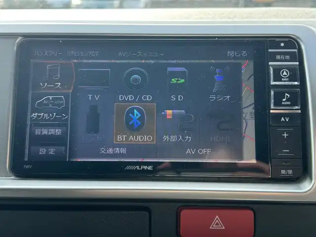 トヨタ ハイエース グランドキャビン 佐賀県 2017(平29)年 9.1万km ホワイトパールクリスタルシャイン ワンオーナー/アルパイン7インチナビ/バックカメラ/フルセグテレビ/CD/DVD/Bluetooth/SD/FM.AM/後席フリップダウンモニター/片側パワースライドドア/オートライト/ETC/プッシュスタート/前後ドライブレコーダー/スマートキー/メカニカルキー×2/保証書/取扱説明書