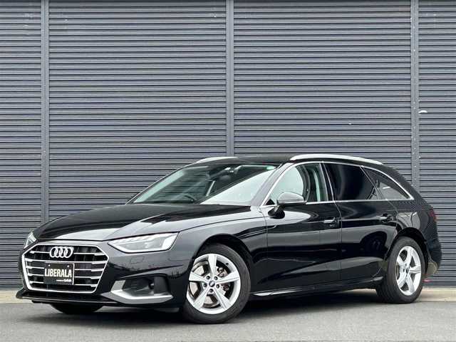 アウディ Ａ４ アバント 35TDI アドバンスド 茨城県 2022(令4)年 3.4万km 黒 Bカメラ/ACC/衝突軽減システム/LKA/BSM/マトリクスLED/シートヒーター/前後ドライブレコーダー/パドルシフト/バーチャルコックピット/純正ナビ/フルセグＴＶ/純正17インチＡＷ