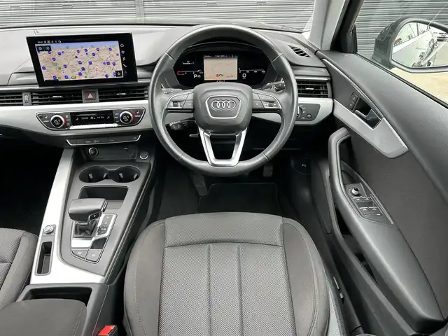 アウディ Ａ４ アバント 35TDI アドバンスド 茨城県 2022(令4)年 3.4万km 黒 Bカメラ/ACC/衝突軽減システム/LKA/BSM/マトリクスLED/シートヒーター/前後ドライブレコーダー/パドルシフト/バーチャルコックピット/純正ナビ/フルセグＴＶ/純正17インチＡＷ