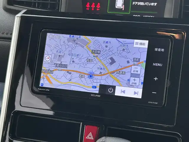トヨタ ルーミー カスタムG 福岡県 2019(令1)年 2万km パールホワイトⅢ ・ECLIPSEナビ（フルセグ・DVD・CD・Bluetooth）/・バックカメラ/・両側パワースライドドア/・純正ドライブレコーダー（取扱説明書あり）/・ETC/・クルーズコントロール/・トヨタクリアランスソナー/・横滑り防止装置/・オートマチックハイビーム/・衝突軽減システム/・D/N席シートヒーター/・リヤシート格納/・シートバックテーブル（D/N席）/・電動格納ミラー/・純正サンシェード/・純正ドアバイザー/・ISOFIX/・取扱説明書/・保証書