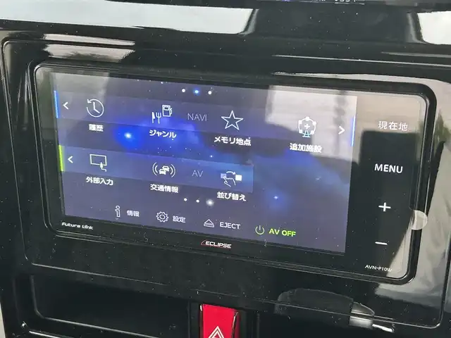 トヨタ ルーミー カスタムG 福岡県 2019(令1)年 2万km パールホワイトⅢ ・ECLIPSEナビ（フルセグ・DVD・CD・Bluetooth）/・バックカメラ/・両側パワースライドドア/・純正ドライブレコーダー（取扱説明書あり）/・ETC/・クルーズコントロール/・トヨタクリアランスソナー/・横滑り防止装置/・オートマチックハイビーム/・衝突軽減システム/・D/N席シートヒーター/・リヤシート格納/・シートバックテーブル（D/N席）/・電動格納ミラー/・純正サンシェード/・純正ドアバイザー/・ISOFIX/・取扱説明書/・保証書