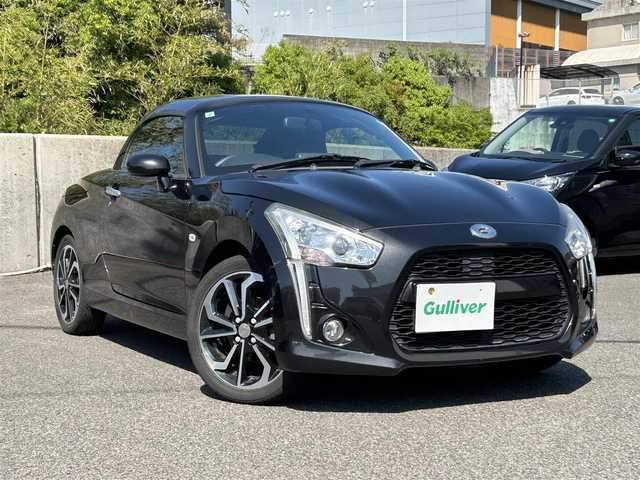ダイハツ コペン ローブ 長崎県 2017(平29)年 7.8万km ブラックマイカメタリック ワンオーナー/社外ナビ(Bluetooth/AM/FM/TV/DISC)/シートヒーター/純正16インチアルミホイール/純正フロアマット/横滑り防止装置/プッシュスタート/スマートキー