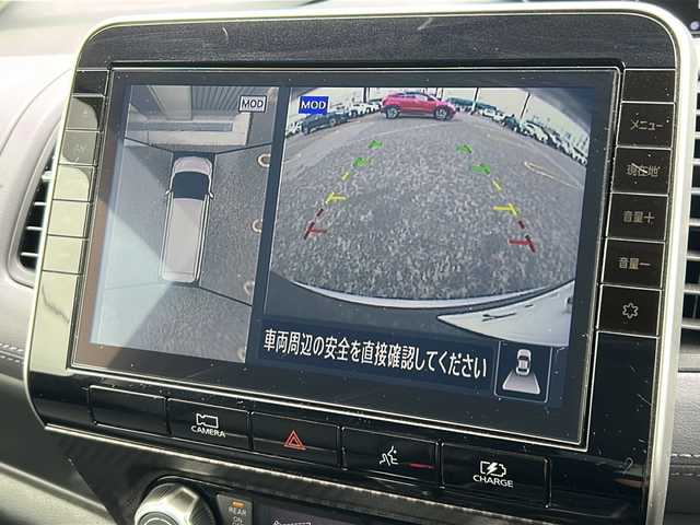 日産 セレナ e－パワー ハイウェイスター V 宮城県 2021(令3)年 2.6万km ダークメタルグレー/ダイヤモンドブラック プロパイロット/エマージェンシーブレーキ/側方支援/ブラインドスポットモニター/デジタルインナーミラー/全周囲カメラ/純正10インチSDナビ/・BT.CD.DVD.SD.USB.HDMI.ブルーレイ/フルセグTV/純正フリップダウンモニター/両側パワースライドドア/ハンズフリースライドドア/合皮シート/前席シートヒーター/ステアリングヒーター/ステアリングスイッチ/プッシュスタート/スマートキー×2/ETC/ドライブレコーダー（F）/電動パーキングブレーキ/LEDヘッドライト/LEDフォグライト/純正フロアマット/純正15インチAW/ロールサンシェード/シートバックテーブル/ドアバイザー